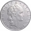 Италия 50 лир 1976 год - Вулкан