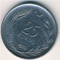 Турция 25 куруш 1973 год