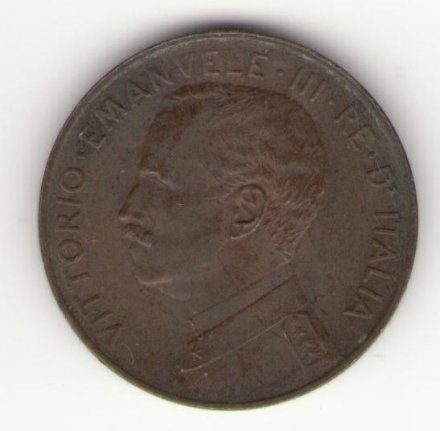 Италия 2 чентезимо 1915 год