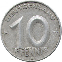 ГДР 10 пфеннигов 1950 год (E)