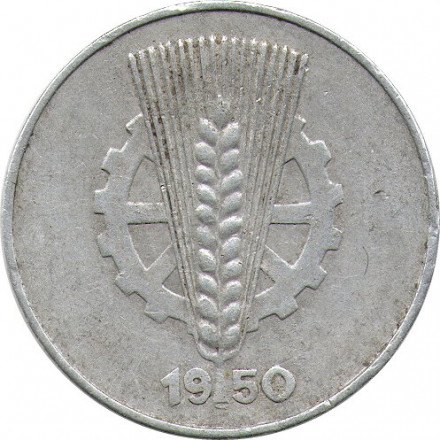 ГДР 10 пфеннигов 1950 год (E)