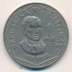 Филиппины 1 песо 1982 год