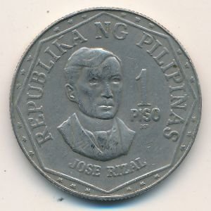 Филиппины 1 песо 1982 год
