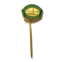 Значок-иголка Электростанция Прунержов. Elektrárna Prunéřov