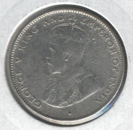 Цейлон 50 центов 1920 год