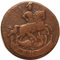 Денга 1757 год Елизавета Петровна (1741 - 1762) - VF
