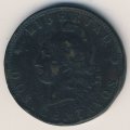 Аргентина 2 сентаво 1896 год