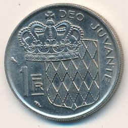Монако 1 франк 1966 год