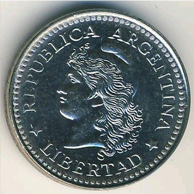 Аргентина 5 сентаво 1959 год