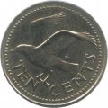 Барбадос 10 центов 1995 год