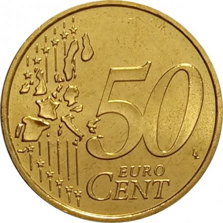 Германия 50 евроцентов 2004 год (F)