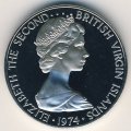 Виргинские острова 25 центов 1974 год - Кукушки