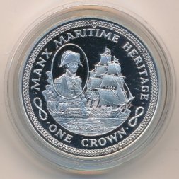 Остров Мэн 1 крона 1982 год