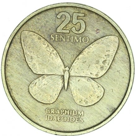 Филиппины 25 сентимо 1985 год