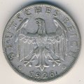 Веймарская республика 2 рейхсмарки 1926 год (G)
