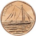 Кабо-Верде 5 эскудо 1994 год - Корабль UNC