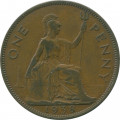 Великобритания 1 пенни 1938 год