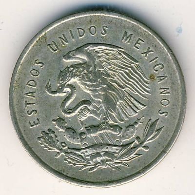 Мексика 25 сентаво 1953 год