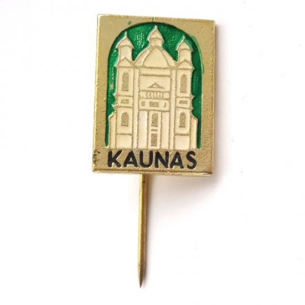 Значок-иголка Каунас (Kaunas). Литва. Прибалтика