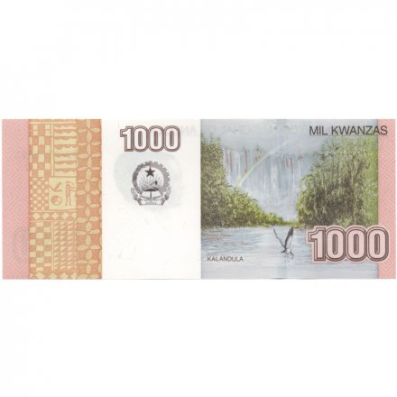 Ангола 1000 кванза 2012 год - Водопад Каландула UNC
