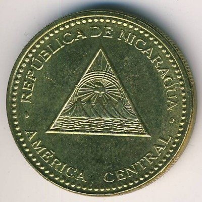 Никарагуа 25 сентаво 2007 год