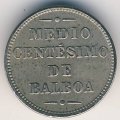 Панама 1/2 сентесимо 1907 год
