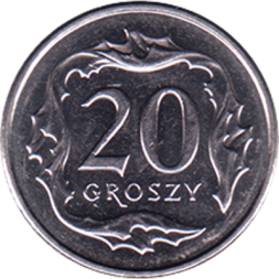 Польша 20 грошей 2018 год