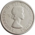 Канада 1 доллар 1963 год - Каноэ