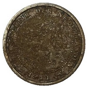 Нидерланды 1/2 цента 1911 год