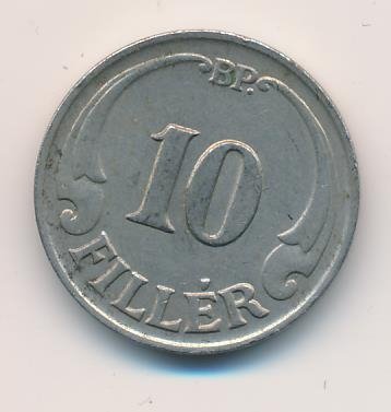 Венгрия 10 филлеров 1935 год