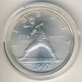 США 1 доллар 1992 год - XXV летние Олимпийские Игры, Барселона 1992. Бейсбол (D)