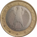 Германия 1 евро 2004 год (F)