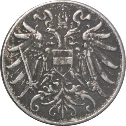 Австрия 2 геллера 1916 год - Герб