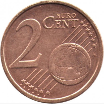 Бельгия 2 евроцента 2007 год - Король Альберт II