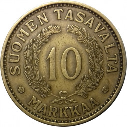 Финляндия 10 марок 1931 год