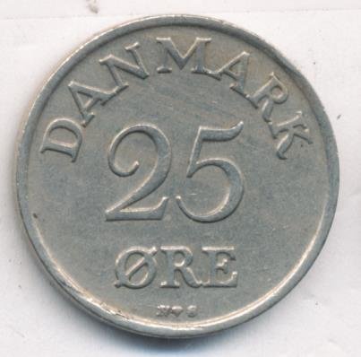 Дания 25 эре 1948 год