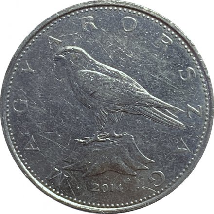 Венгрия 50 форинтов 2014 год