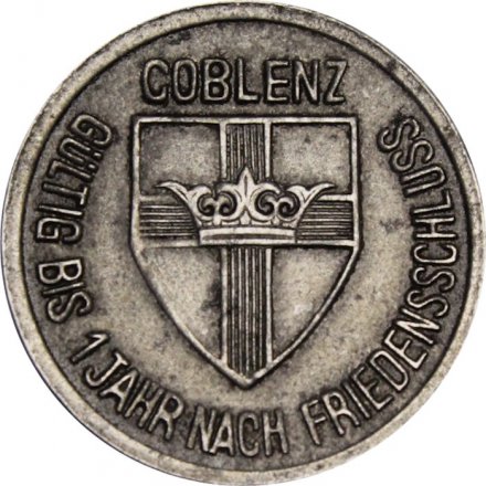 Германия (Кобленц) 25 пфеннигов 1918 год (нотгельд)