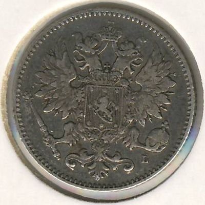 Финляндия 25 пенни 1902 год