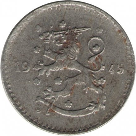 Финляндия 1 марка 1945 год