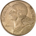 Франция 10 сантимов 1975 год - Марианна