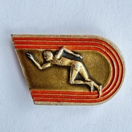 Значок. Легкая атлетика. Бег. Спорт