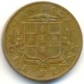 Ямайка 1 пенни 1937 год