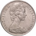 Австралия 10 центов 1980 год - Лирохвост