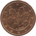 Германия 5 евроцентов 2009 год (A)