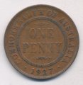 Австралия 1 пенни 1927 год