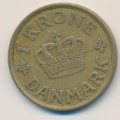Дания 1 крона 1925 год - Король Кристиан X
