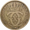 Дания 1 крона 1925 год - Король Кристиан X