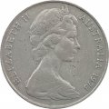 Австралия 20 центов 1973 год - Утконос