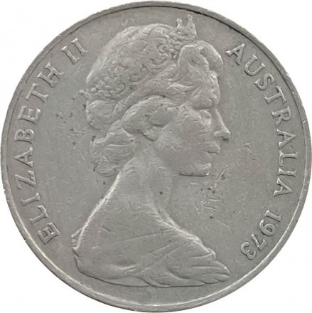 Австралия 20 центов 1973 год - Утконос